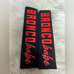 Bronco Babe  seatbelt covers